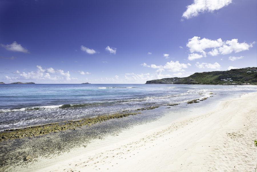 Praia de Lorient, em St. Barths. Foto: St Barth Tourisme