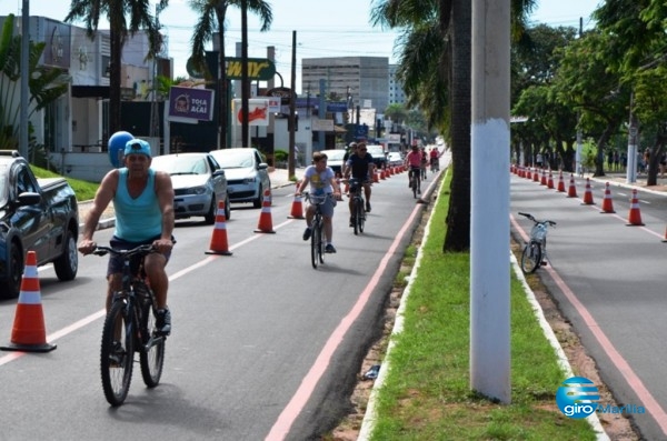 Ciclofaixa ganha 200 cadastros online e espera grande movimento