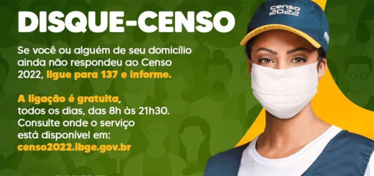 Marília incentiva uso do Disque Censo; prévia reduz projeção de população