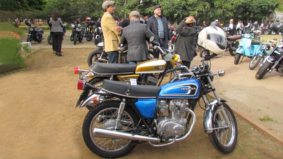 Honda CB 360 e Yamaha 250. Foto: Gabriel Marazzi