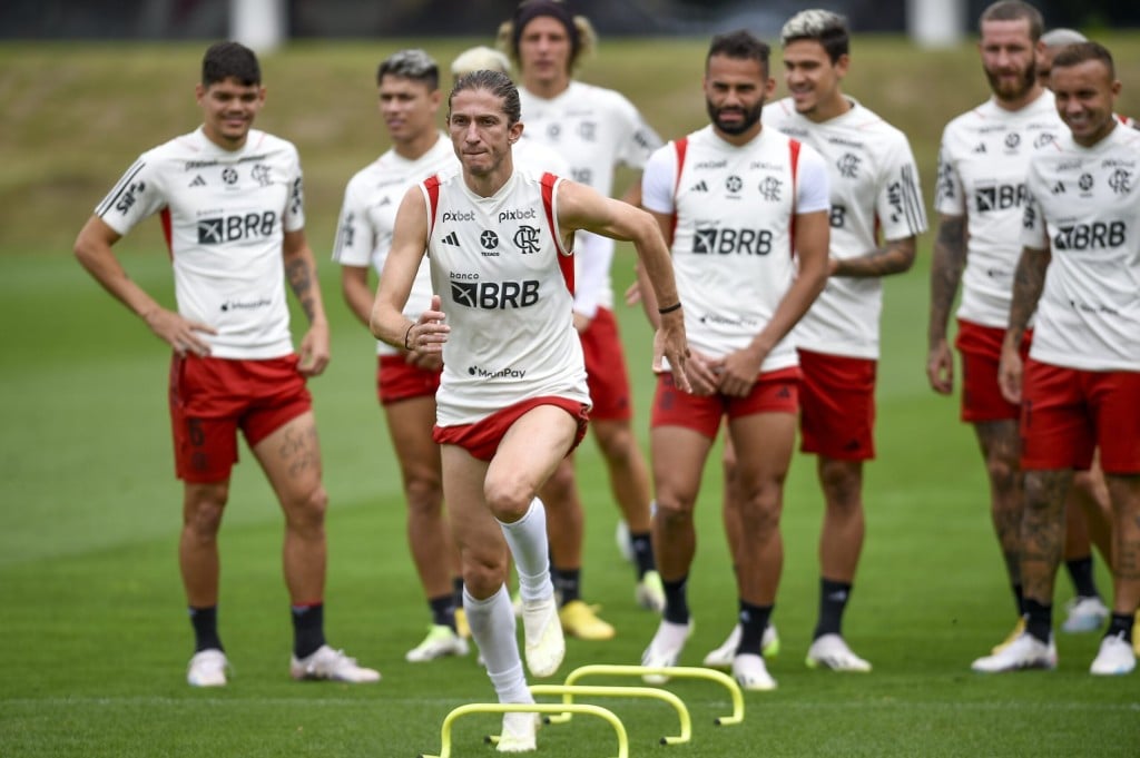 Flamengo encerra a preparação para enfrentar o Bahia, pelo Brasileirão