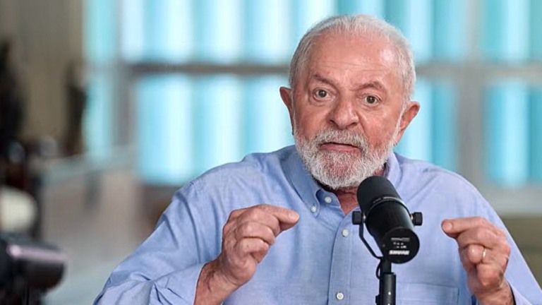 Canal Gov – 12.12.2023 Presidente Lula durante o programa Conversa com o Presidente, no Palácio do Alvorada
