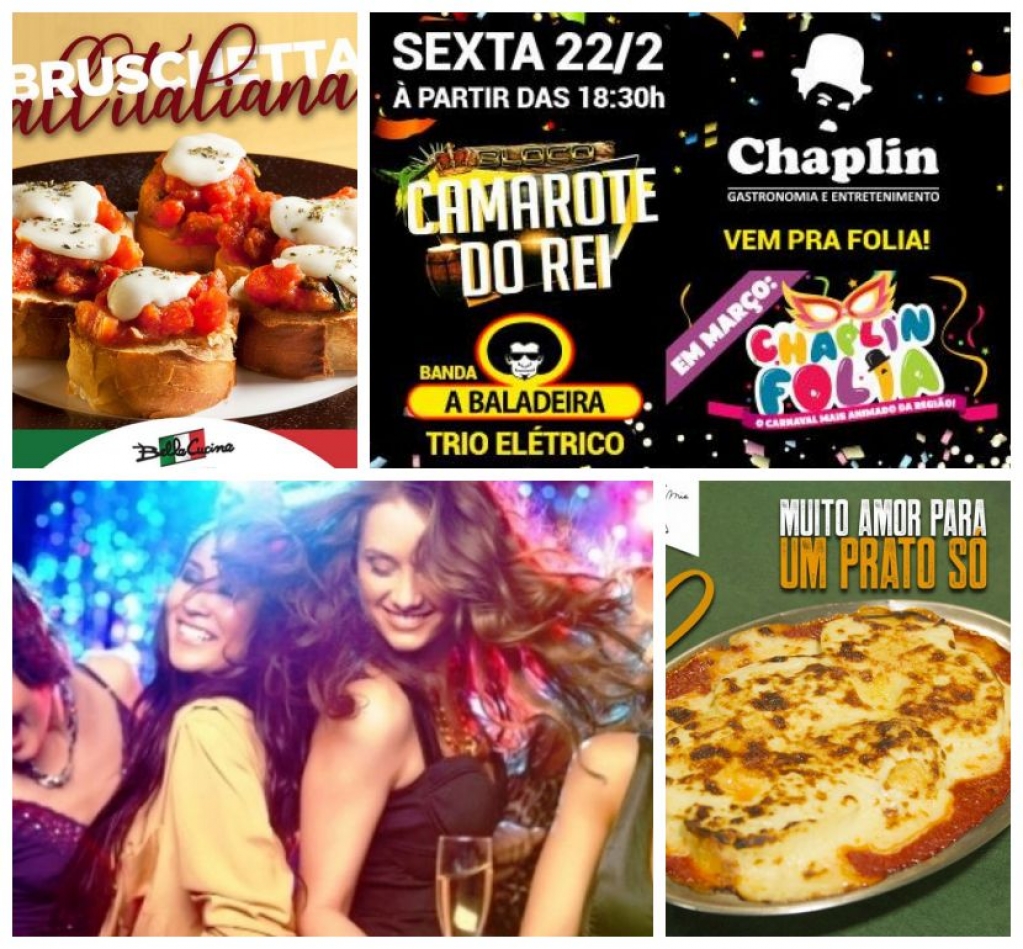 Marilia tem carnaval, rock, balada e o melhor da gastronomia