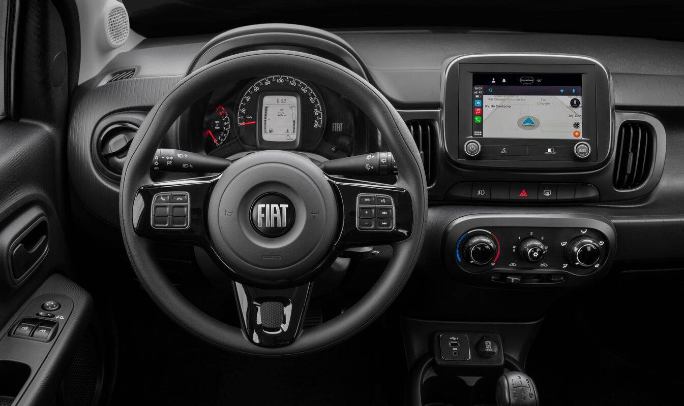 Fiat Mobi 2022. Foto: Divulgação