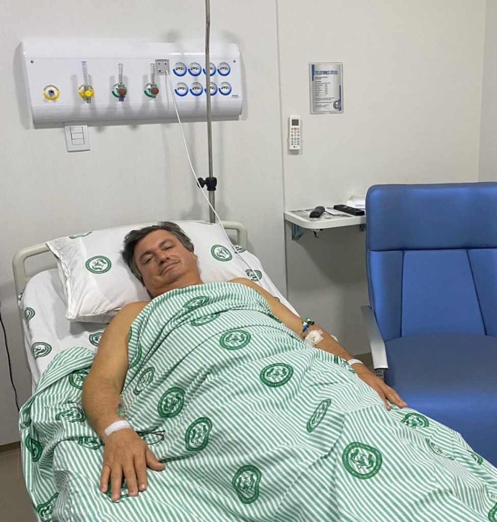 Daniel Alonso é internado para cateterismo e angioplastia Daniel Alonso é internado para cateterismo e angioplastia