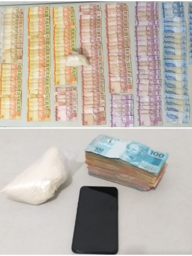 DROGAS - Homem é preso com crack e R$ 4 mil na cueca