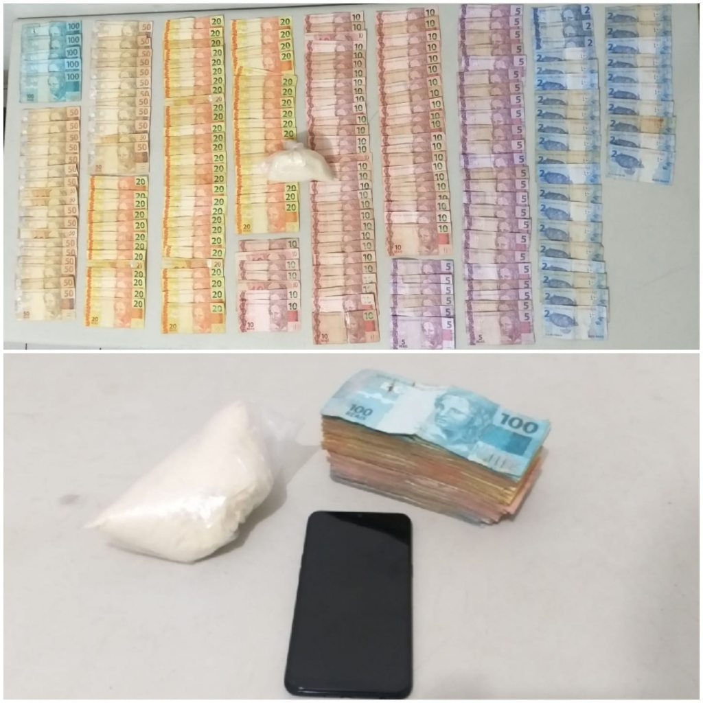 DROGAS - Homem é preso com crack e R$ 4 mil na cueca