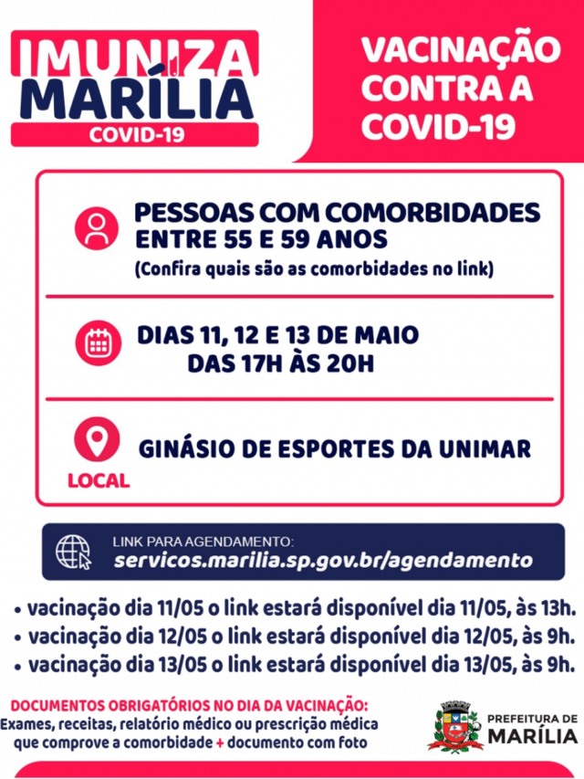 Vacinação agenda doses para comorbidades; suspende imunização de gestantes