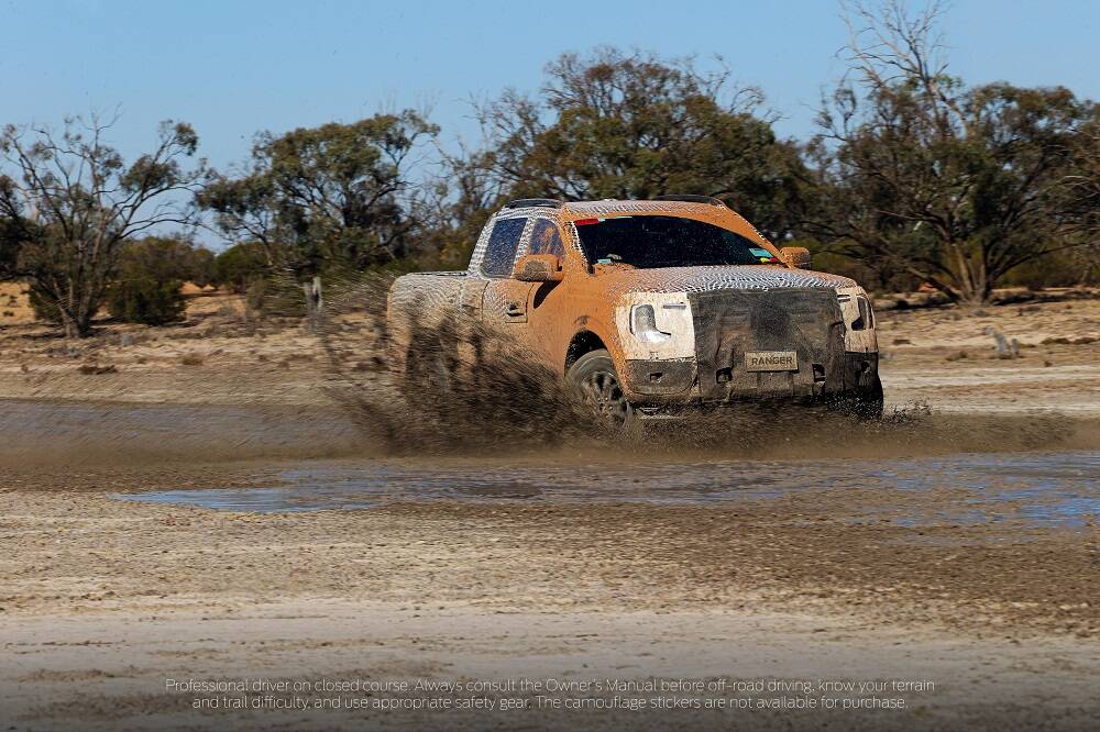 Ford Ranger 2023. Foto: Divulgação