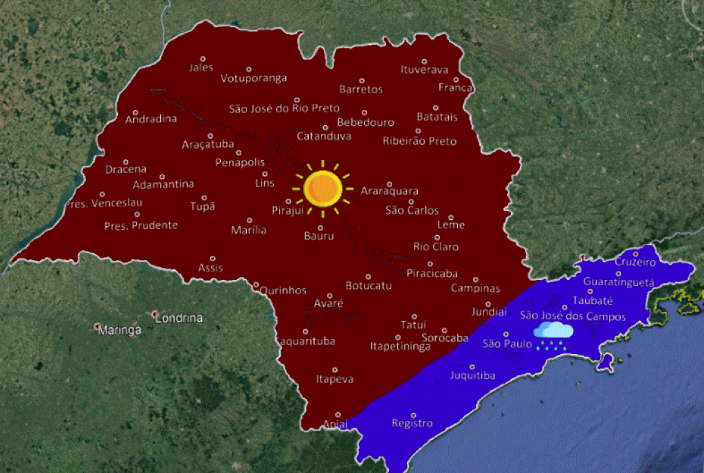 Marília terá volta do sol e temperaturas em queda até final de semana