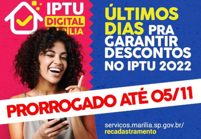 Prazo para recadastrar imóveis é prorrogado em Marília; veja como fazer