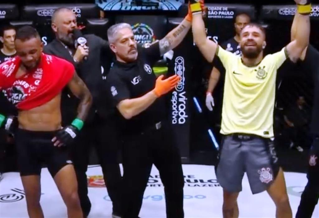 Victor Moraes vence por finalização em sua estreia no Jungle Fight