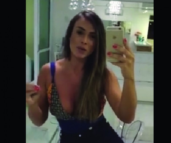 Em vídeo, Nicole Bahls confirma presença – Acervo Yasser Daud