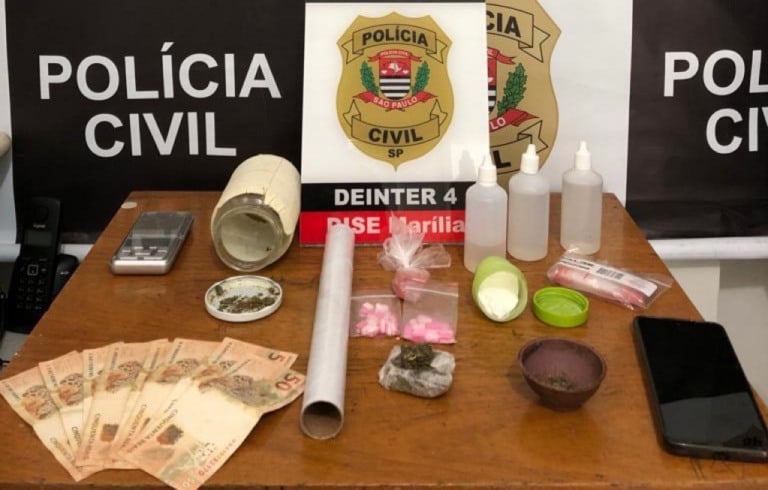 Operação contra tráfico em bairro nobre de Marília tem prisão e injúria racial contra policial
