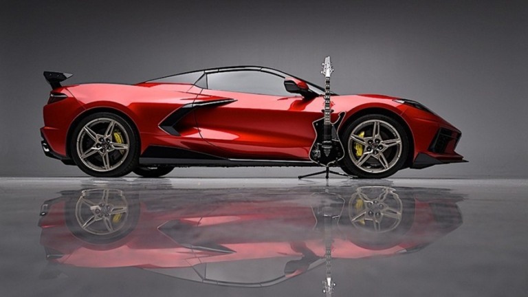 Corvette C8 3LT do integrante da banda Kiss será leiloado