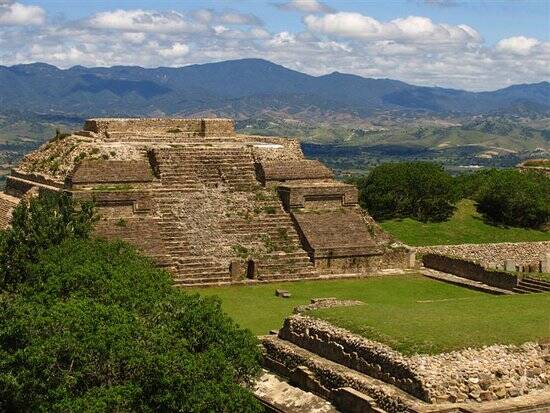 Ruínas Monte Alban, no México. Foto: Reprodução