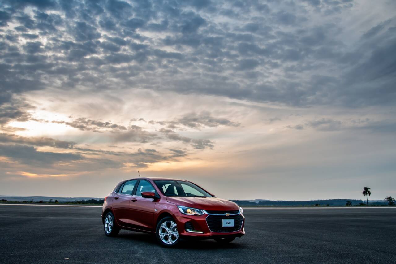 Novo Chevrolet Onix Hatch. Foto: Divulgação