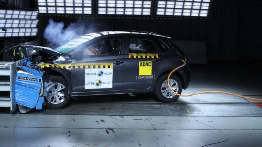 VW Polo tem nota rebaixada de cinco estrelas para três no Latin NCAP