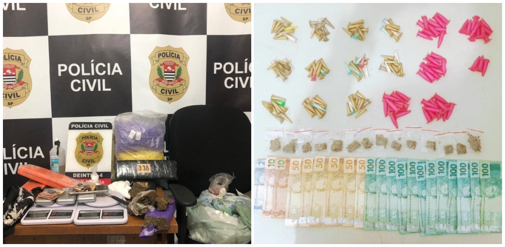 Jovem com 16 anos e pedreiro com 60 são presos por tráfico em Marília Jovem com 16 anos e pedreiro com 60 são presos por tráfico em Marília