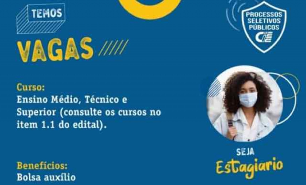 Prefeitura de Vera Cruz faz cadastro para estagiários de 21 cursos