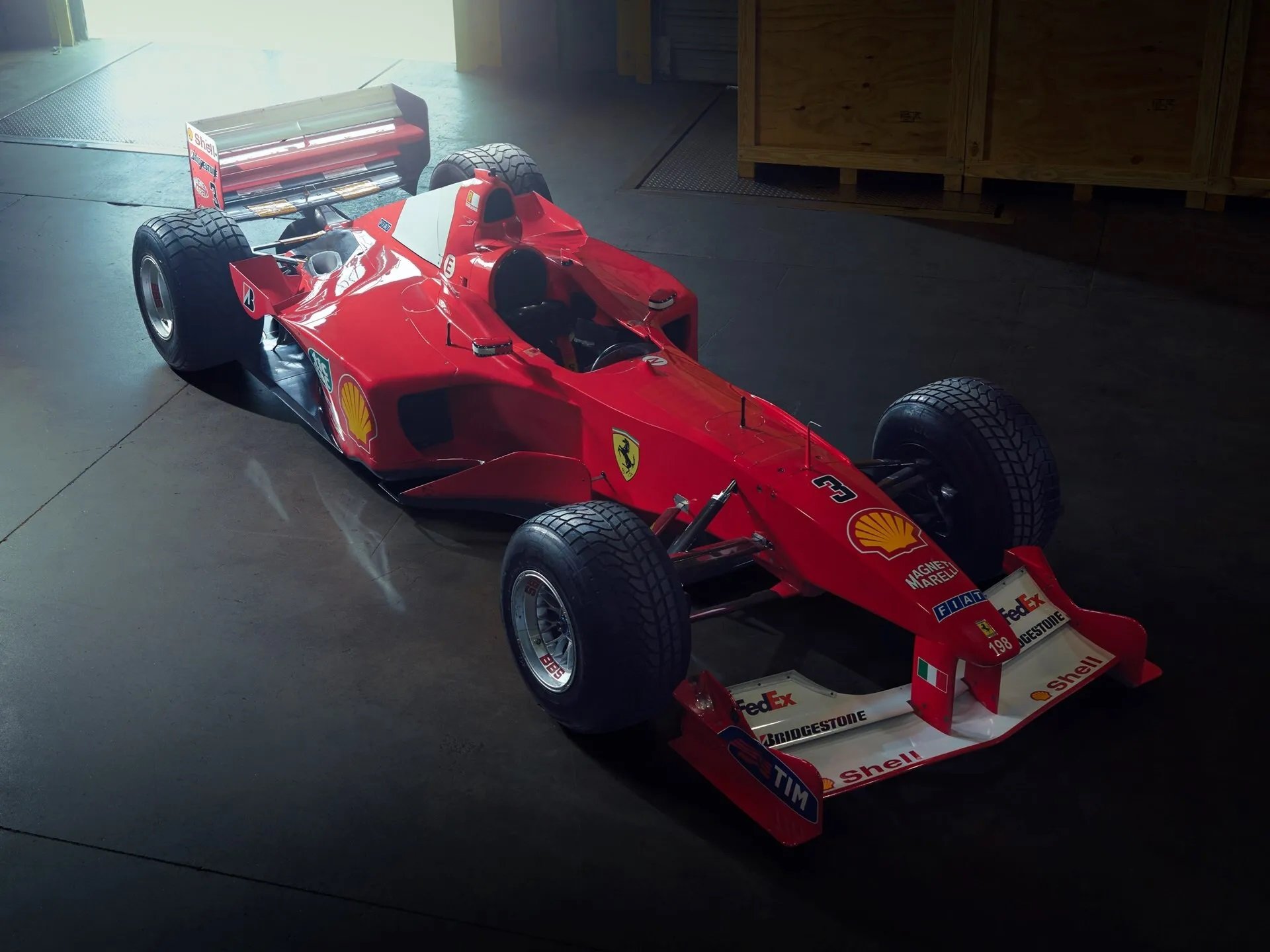 Ferrari F1-2000 Chassis 198. Foto: Reprodução