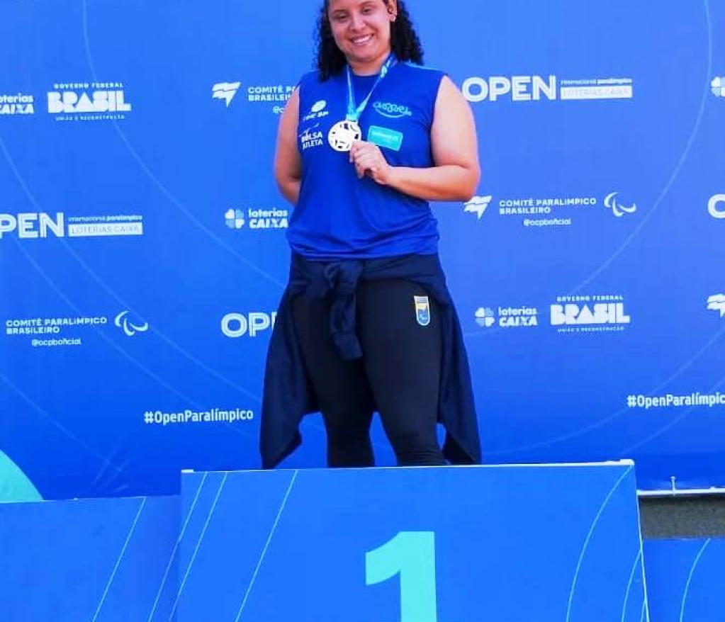 Jenifer Azevedo, medalha de ouro e quebra de recorde – Divulgação