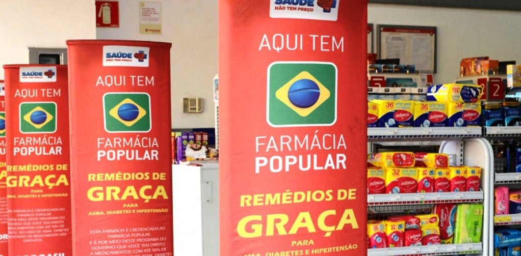 Governo prevê ampliação de farmácias populares a partir de agosto