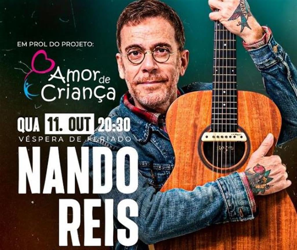 Show com Nando Reis vai ajudar Amor de Criança; baile divulga resultados