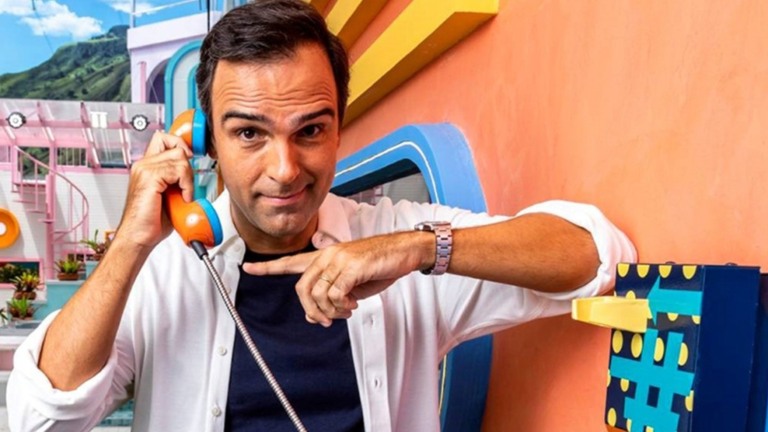 Tadeu Schmidt revela desejo de participar do BBB24 e interesse da família: ‘Faria