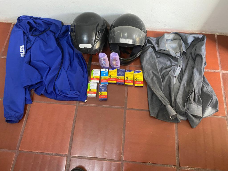 Casal é preso por assalto a farmácia no centro de Garça