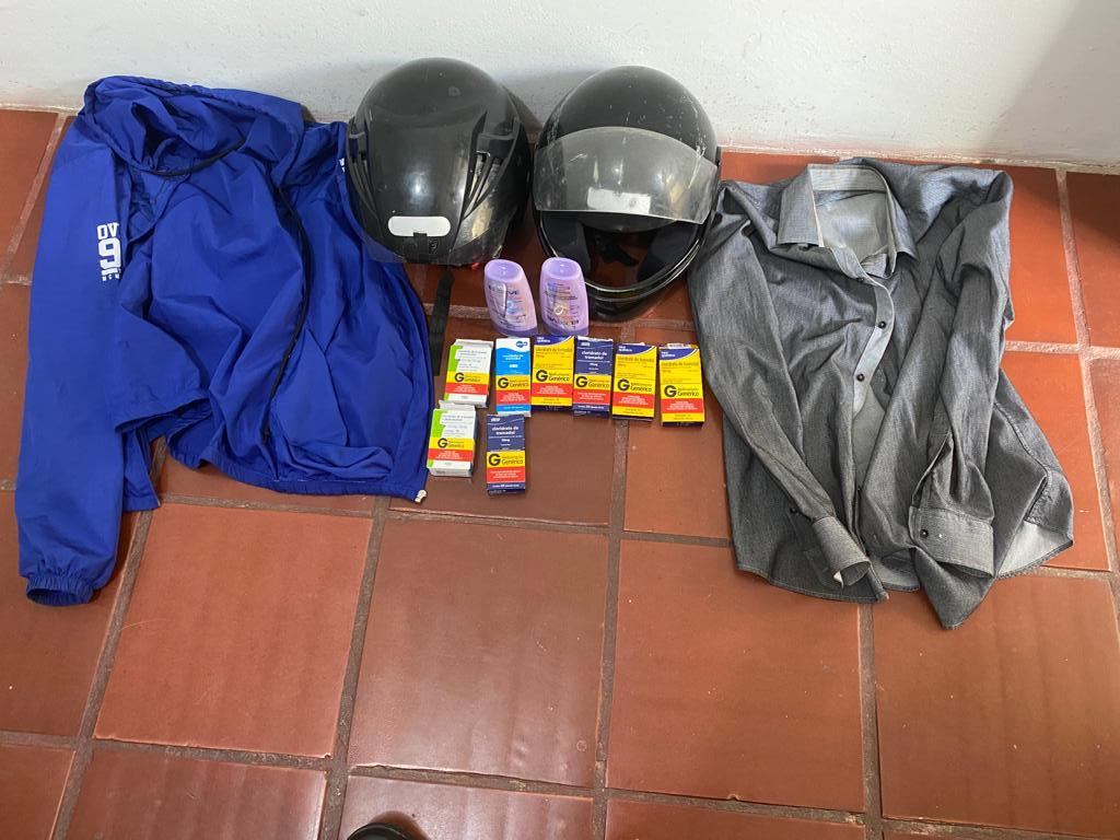 Casal é preso por assalto a farmácia no centro de Garça