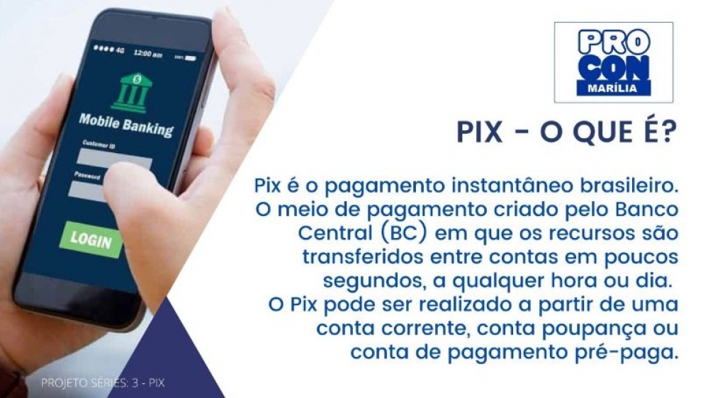 Procon de Marília divulga orientações para casos de problemas com PIX