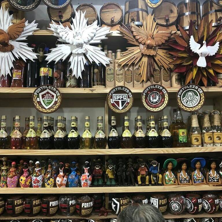 O mercado central de Fortaleza vende de peixes, frutas e verduras até itens de couro e lembrancinhas. Foto: Reprodução/ Instagram