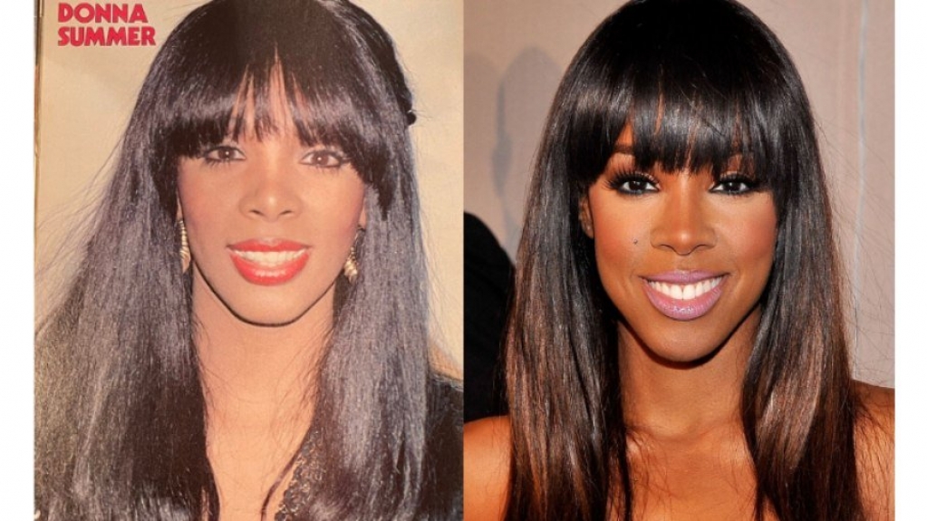 Internautas assustam com semelhante de Kelly Rowland e Donna Summer