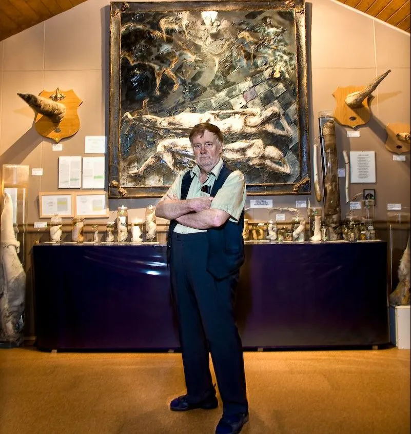 Sigurður Hjartarson, fundador do Museu do Pênis na Islândia. Foto: Ernir Eyjólfsson