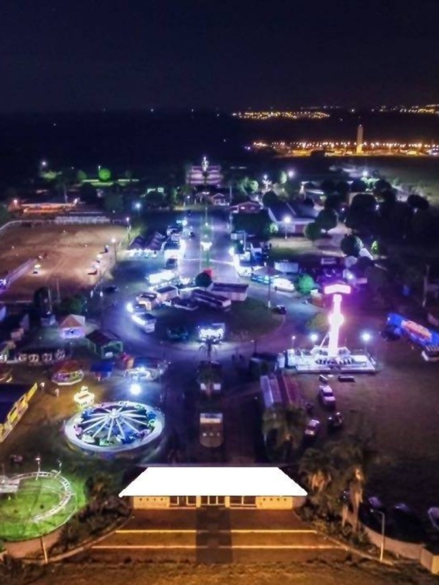 Recinto de exposições da Examar duante evento em Marília – Reprodução/Examar News