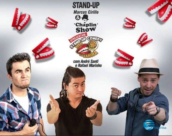 Chaplin tem show de humor nesta quarta; reserve mesa