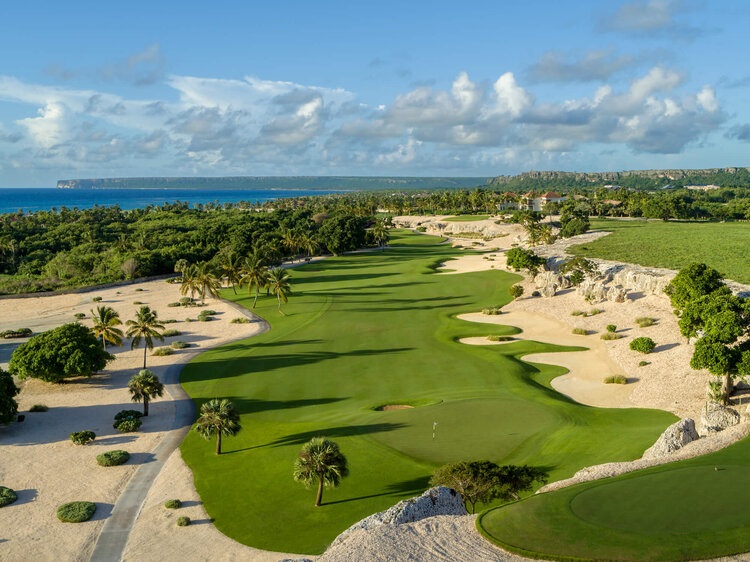 Campo de golfe Punta Espada, em Cap Cana, na República Dominicana.. Foto: Punta Espada/Divulgação