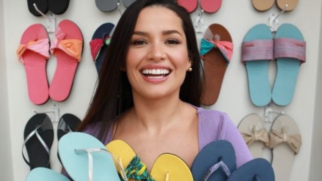 Juliette Freire se torna embaixadora de Havaianas