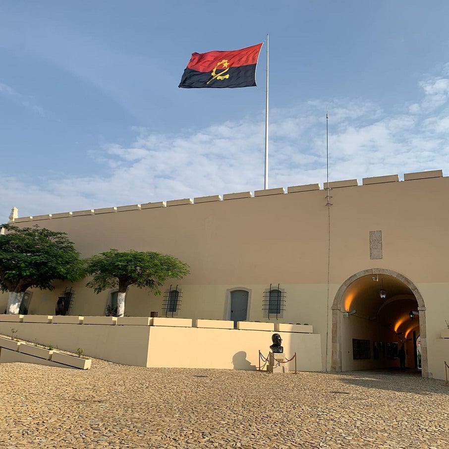 A Fortaleza de São Miguel, na capital de Angola, Luanda. Foto: Reprodução/Instagram 31.03.2023