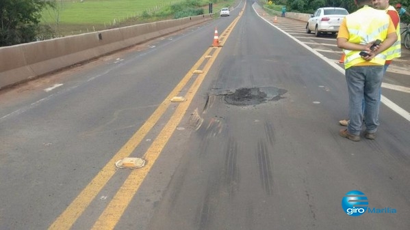 Ponte na SP 225 ( Santa Cruz do Rio Pardo – Bauru)