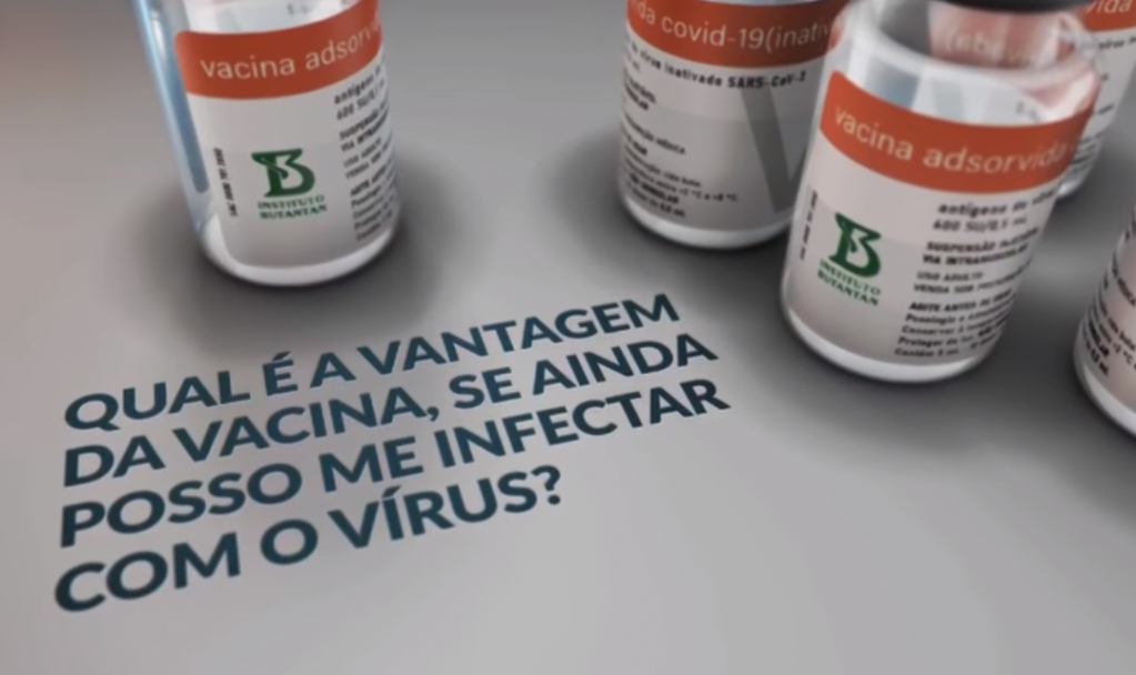 Após reinfecção de Doria, Estado divulga vídeos em defesa da vacina; assista