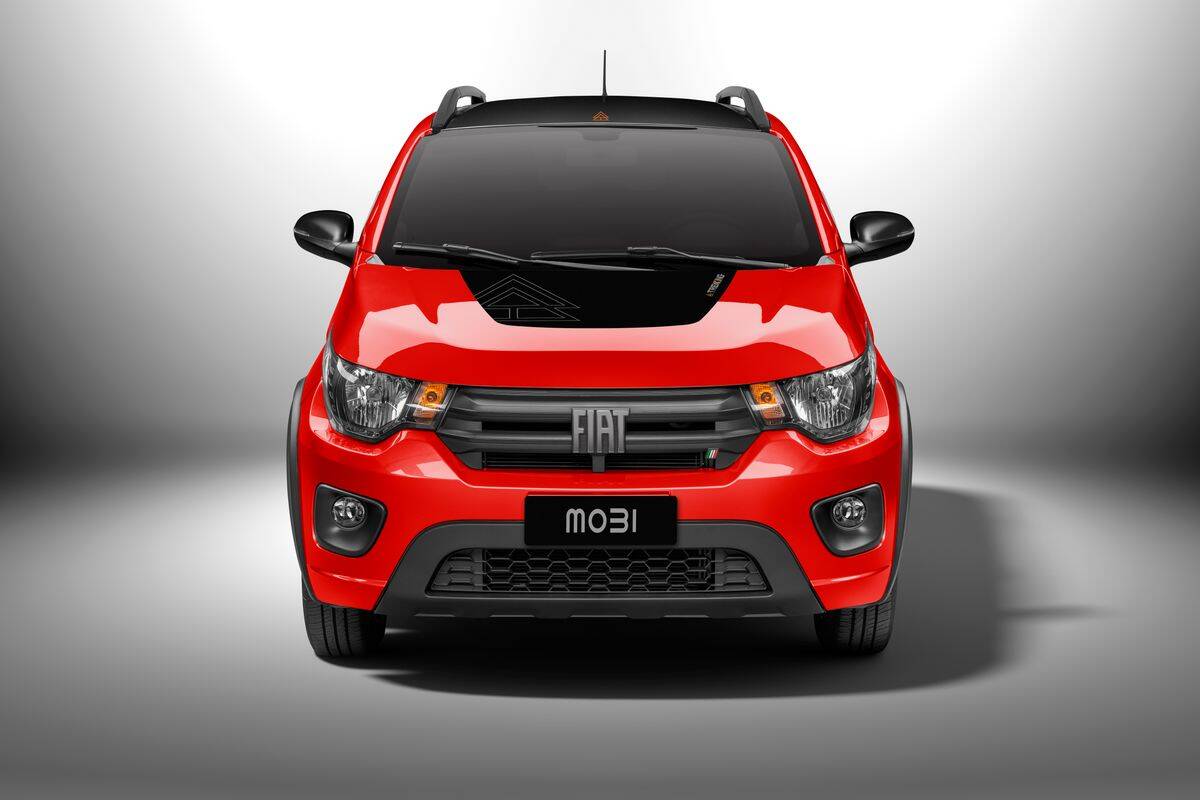 Fiat Mobi 2022. Foto: Divulgação