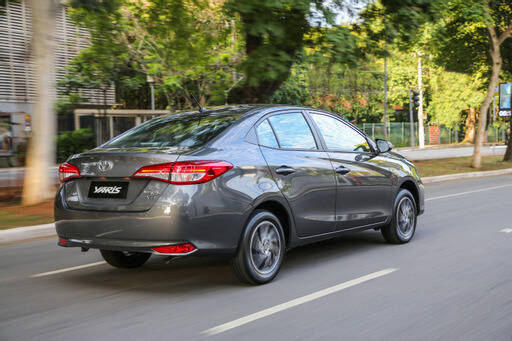 Toyota Yaris Hatch e Sedan. Foto: Divulgação