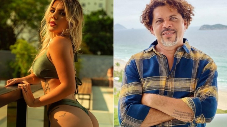 Loira que beijou mendigo em festa é profissional do sexo; saiba tudo