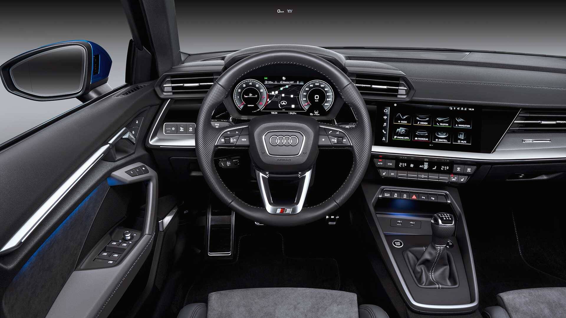 Novo Audi A3. Foto: Divulgação