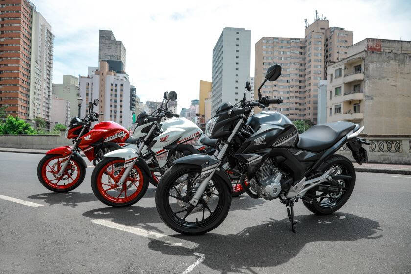 Honda CB Twister. Foto: Divulgação