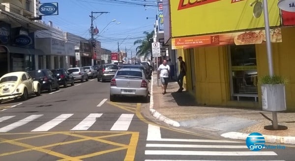 Rua no centro de Marília terão rampas