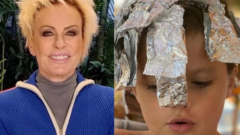 Ana Maria Braga exibe mudança de visual do neto: "Turma dos blonds"