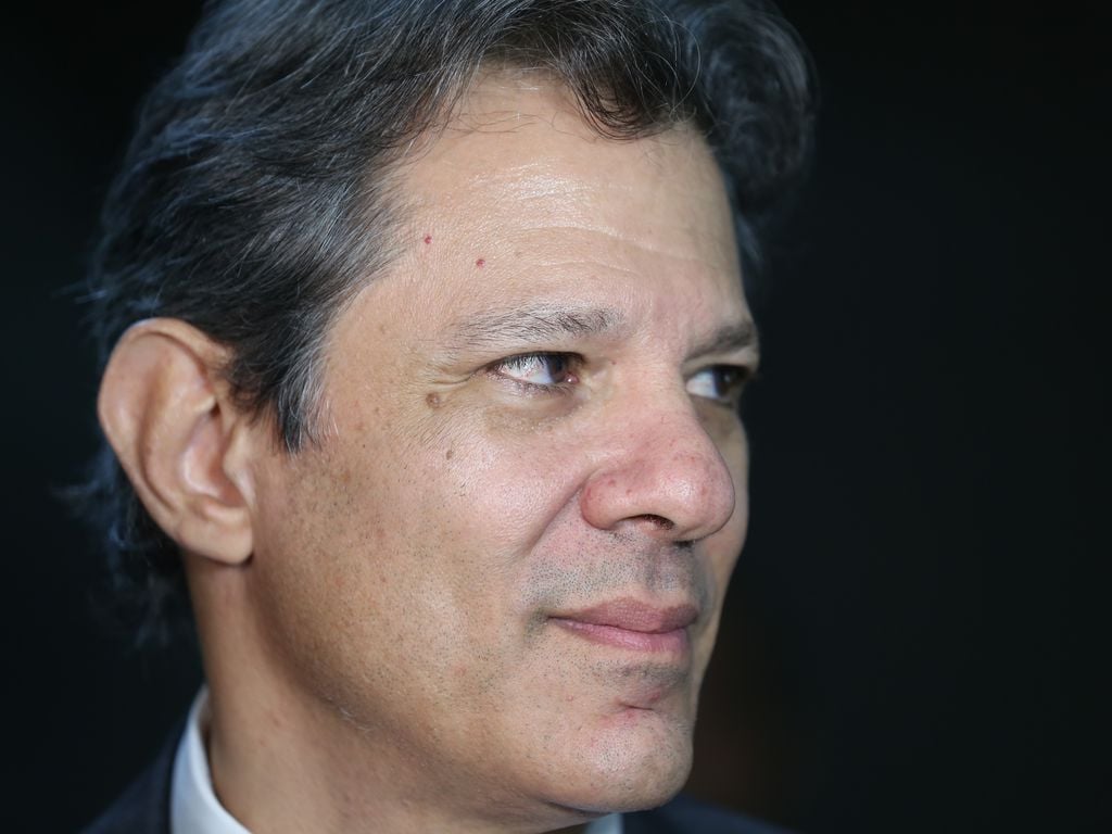 Ministro da Fazenda, Fernando Haddad, durante reunião. Foto: Valter Campanato/Agência Brasil - 04/04/2023